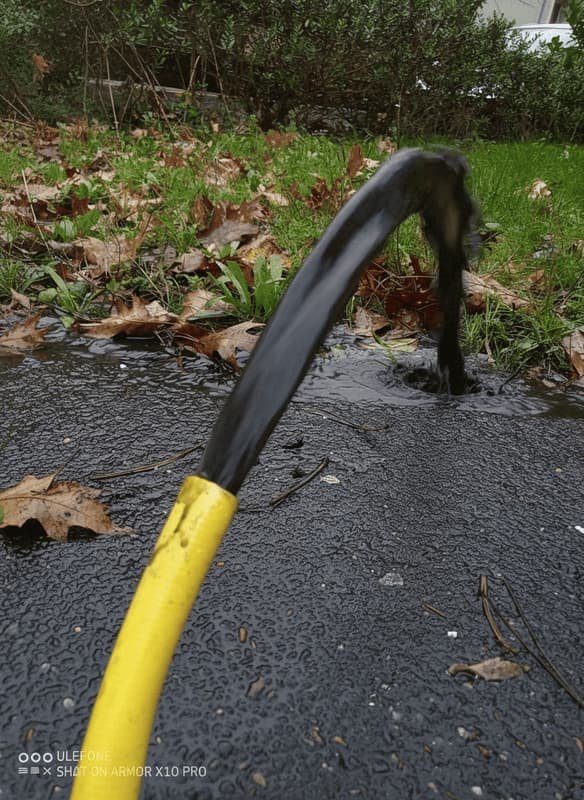 Boue du réseau de chauffage