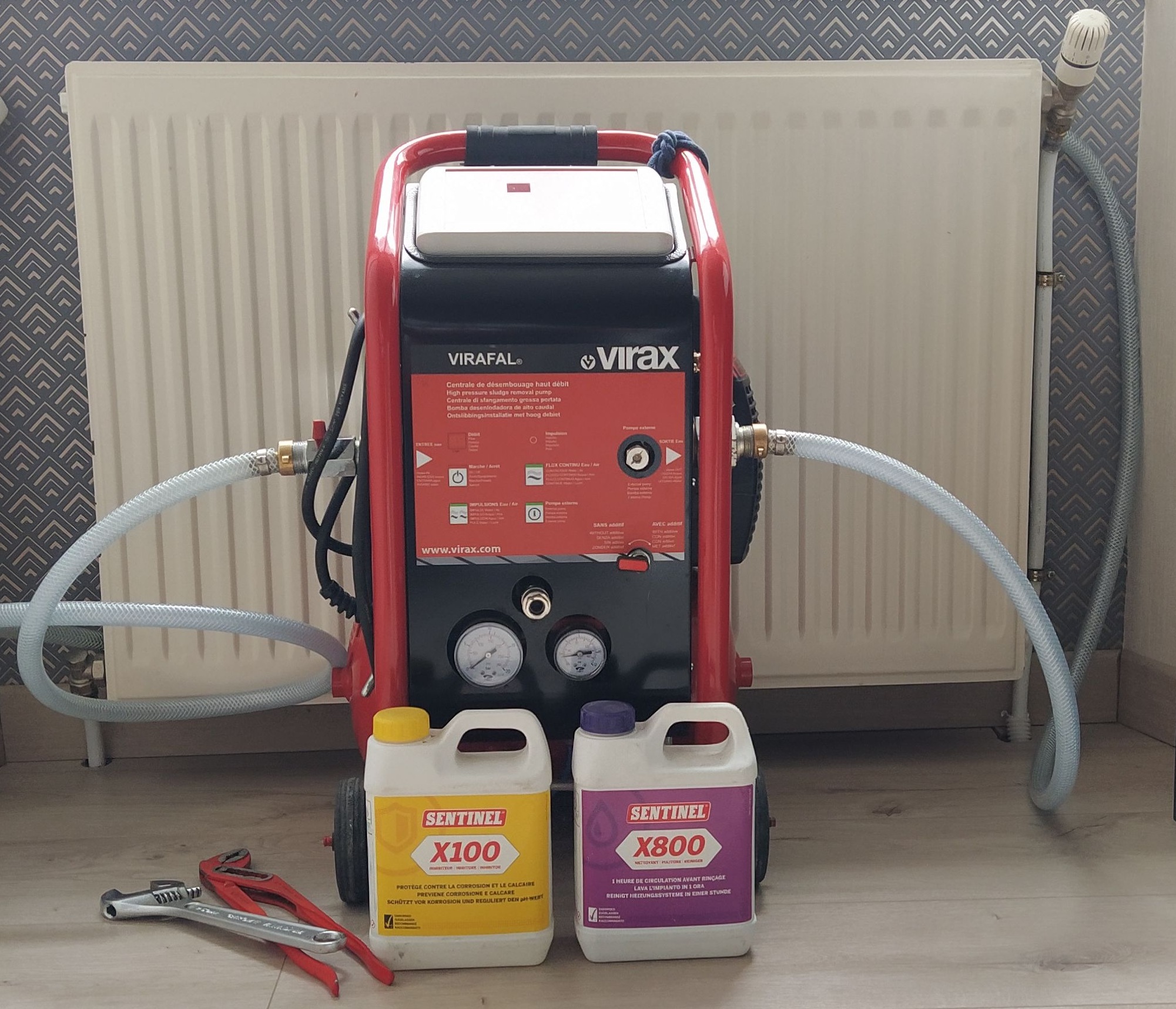 Désembouage du chauffage