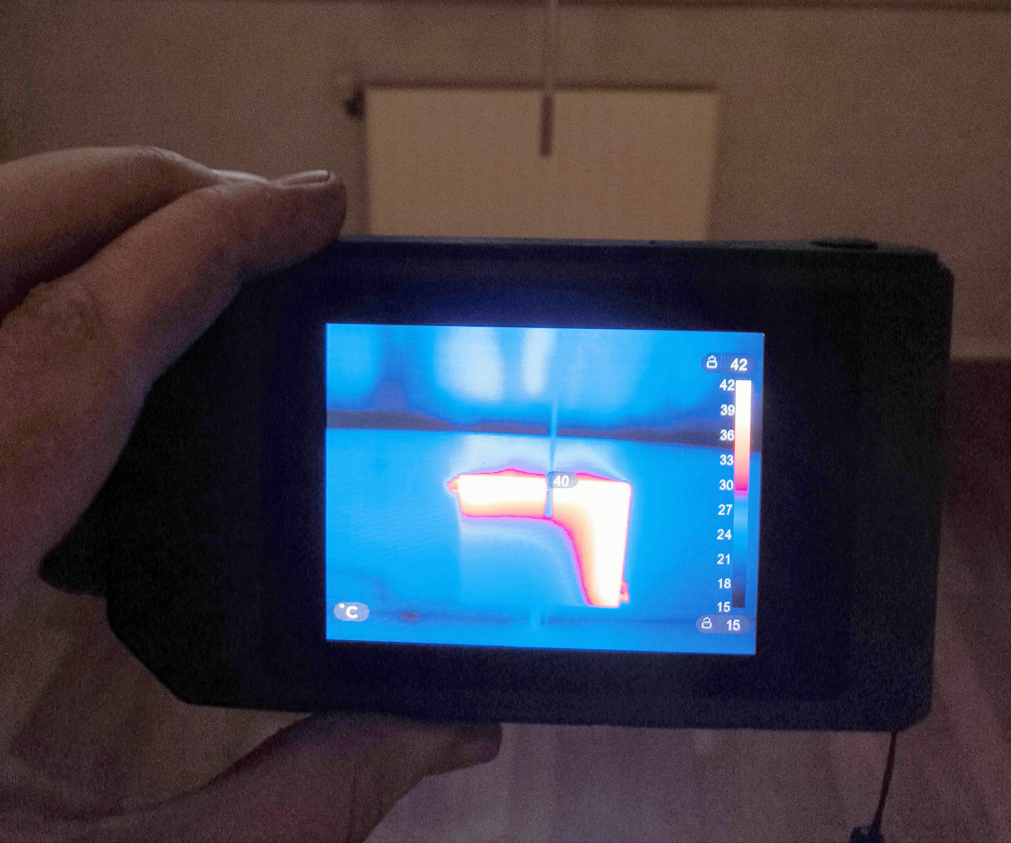 Radiateur emboué avant désembouage